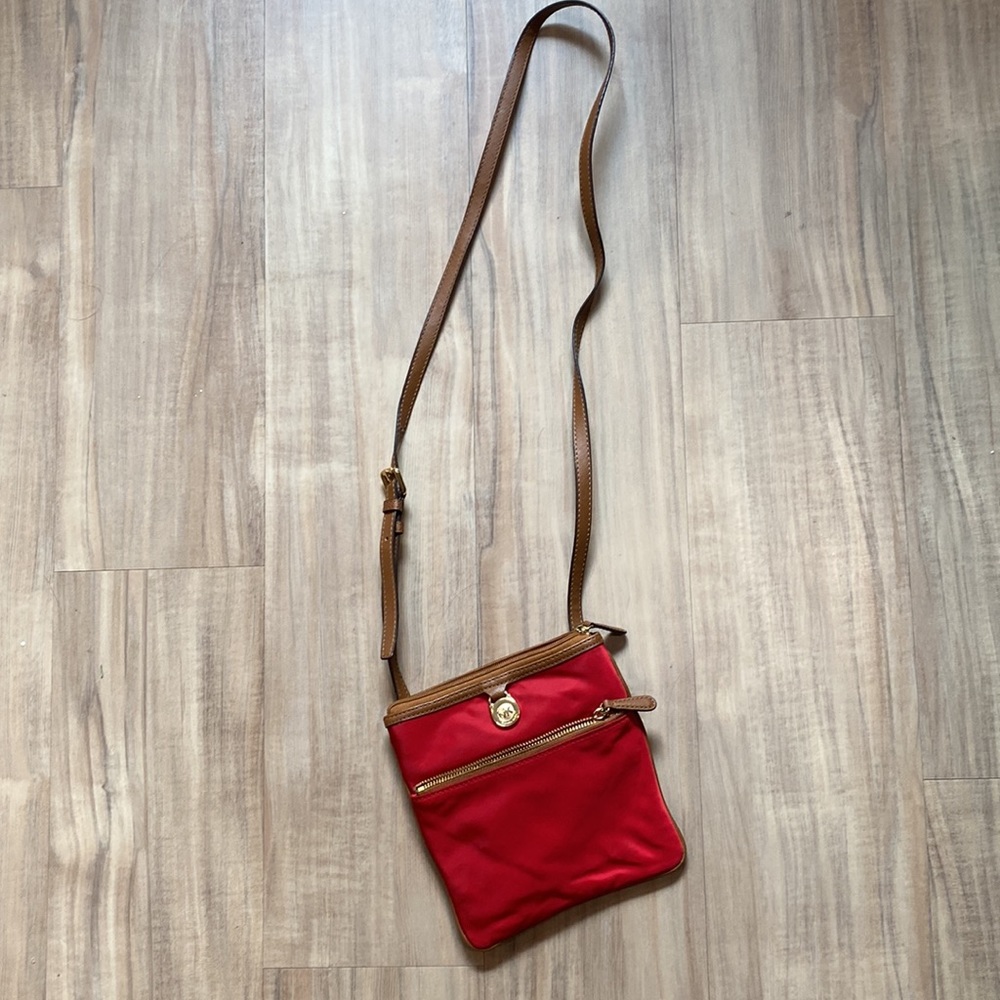+MICHAEL KORS+ Red crossbody